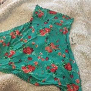 Lularoe floral Azure